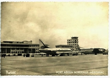 D&eacute;part de ma Tante pour l'Afrique depuis l'a&eacute;roport de Bordeaux